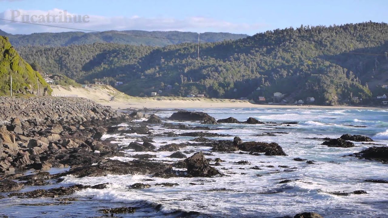 Playas en la costa de Osorno, X Region de Los Lagos, Chile - 2015