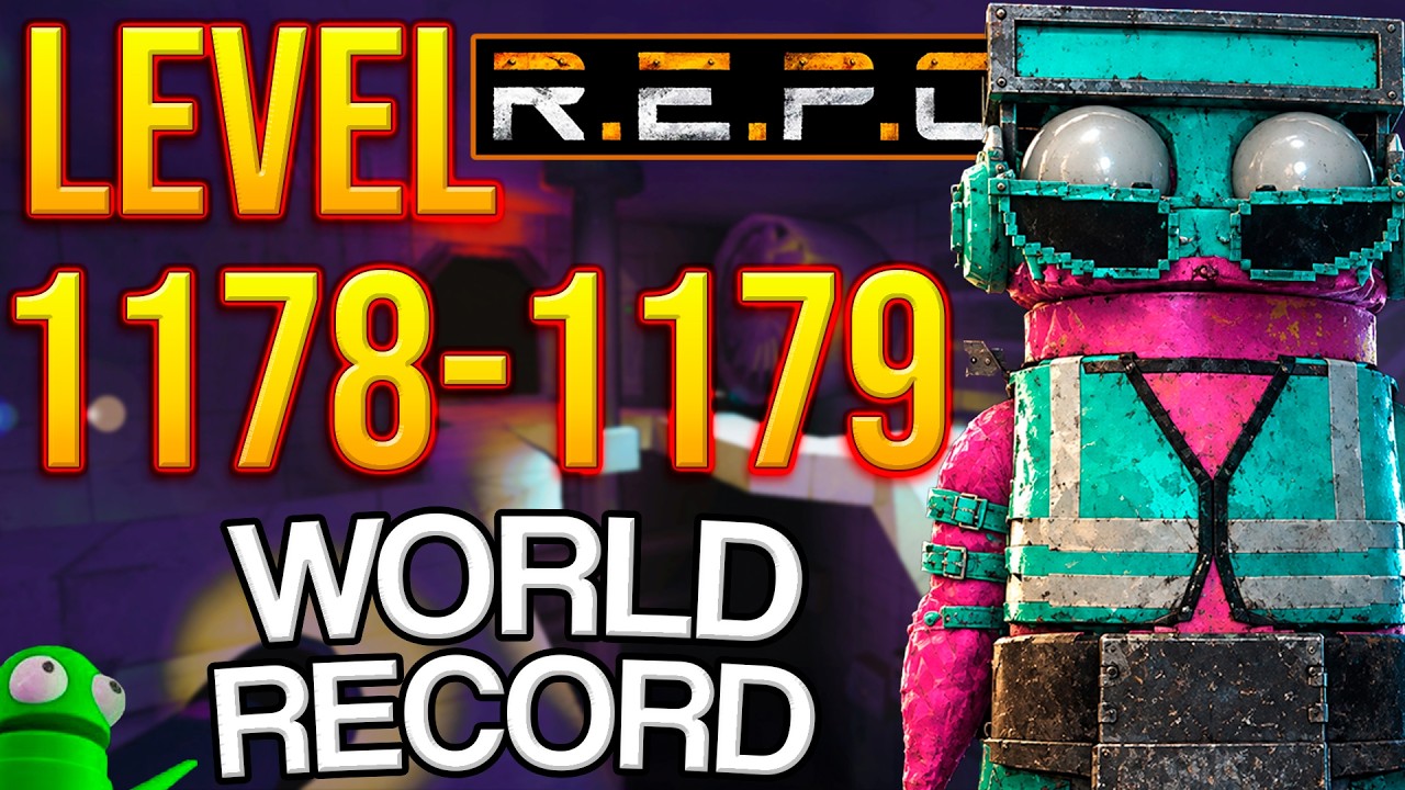 R.E.P.O. Solo World Record Level 1178-1179 | THE BEST VALET!💀