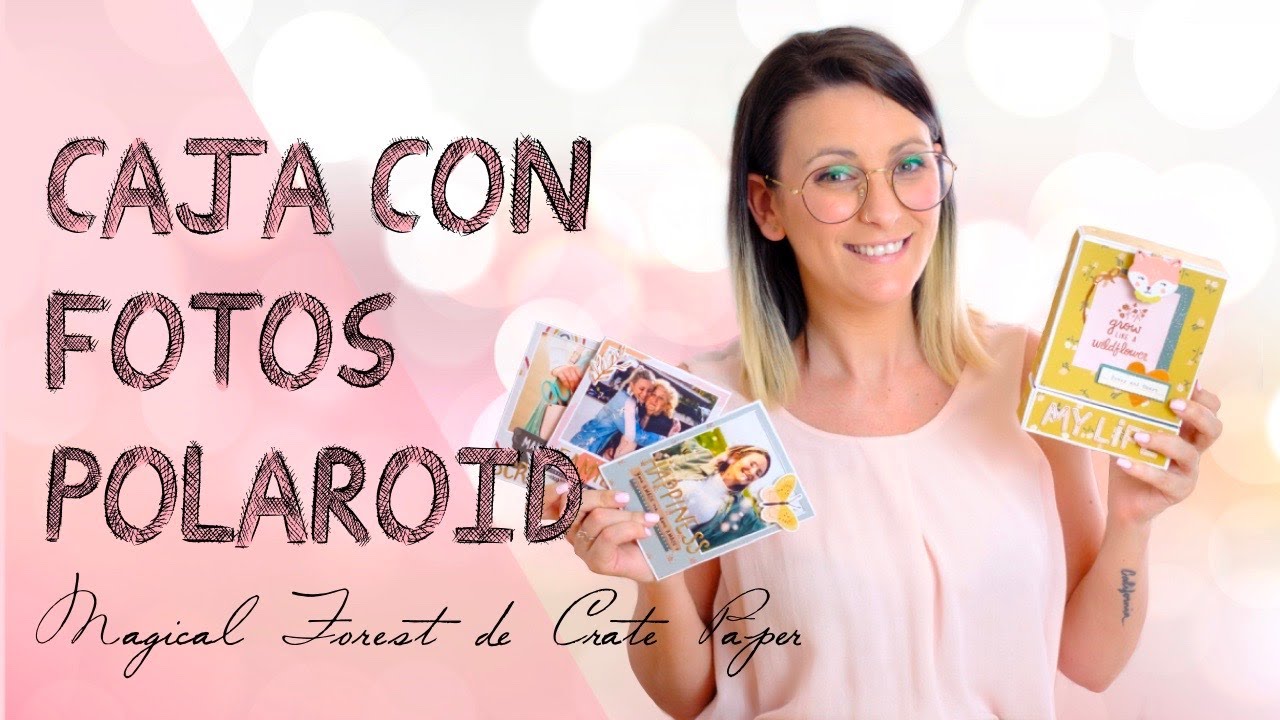 Proyecto CRATE PAPER | Caja de fotos con MAGICAL FOREST