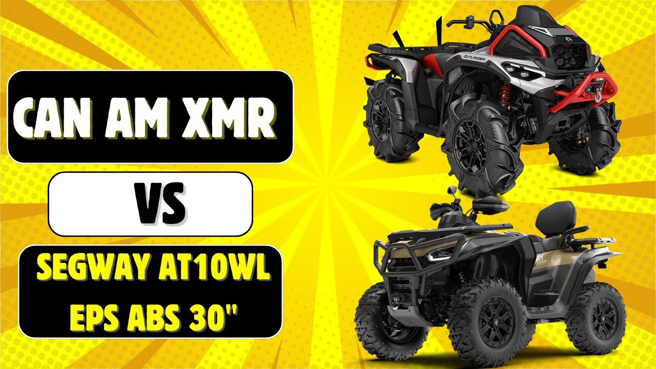 Can Am Outlander G3 XMR 1000R vs SEGWAY AT10 WL EPS ABS - porównanie - 2025 