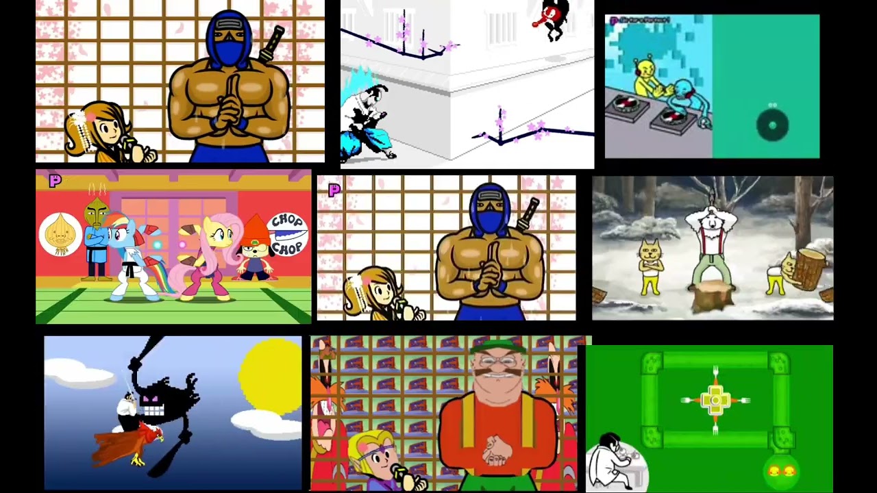 9 Rhythm Heaven Fever Remix 4 ( Costom Remix MashUp)