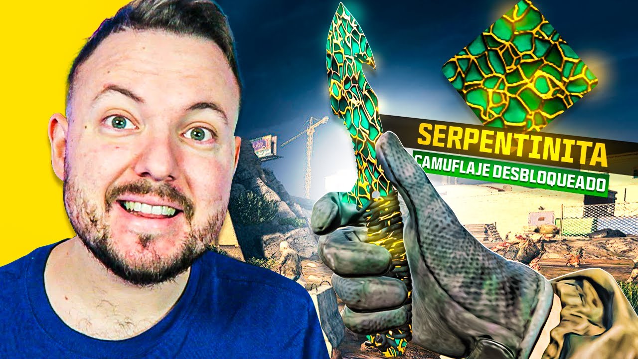 DESBLOQUEO el CAMUFLAJE SERPENTINITA en MODERN WARFARE 3