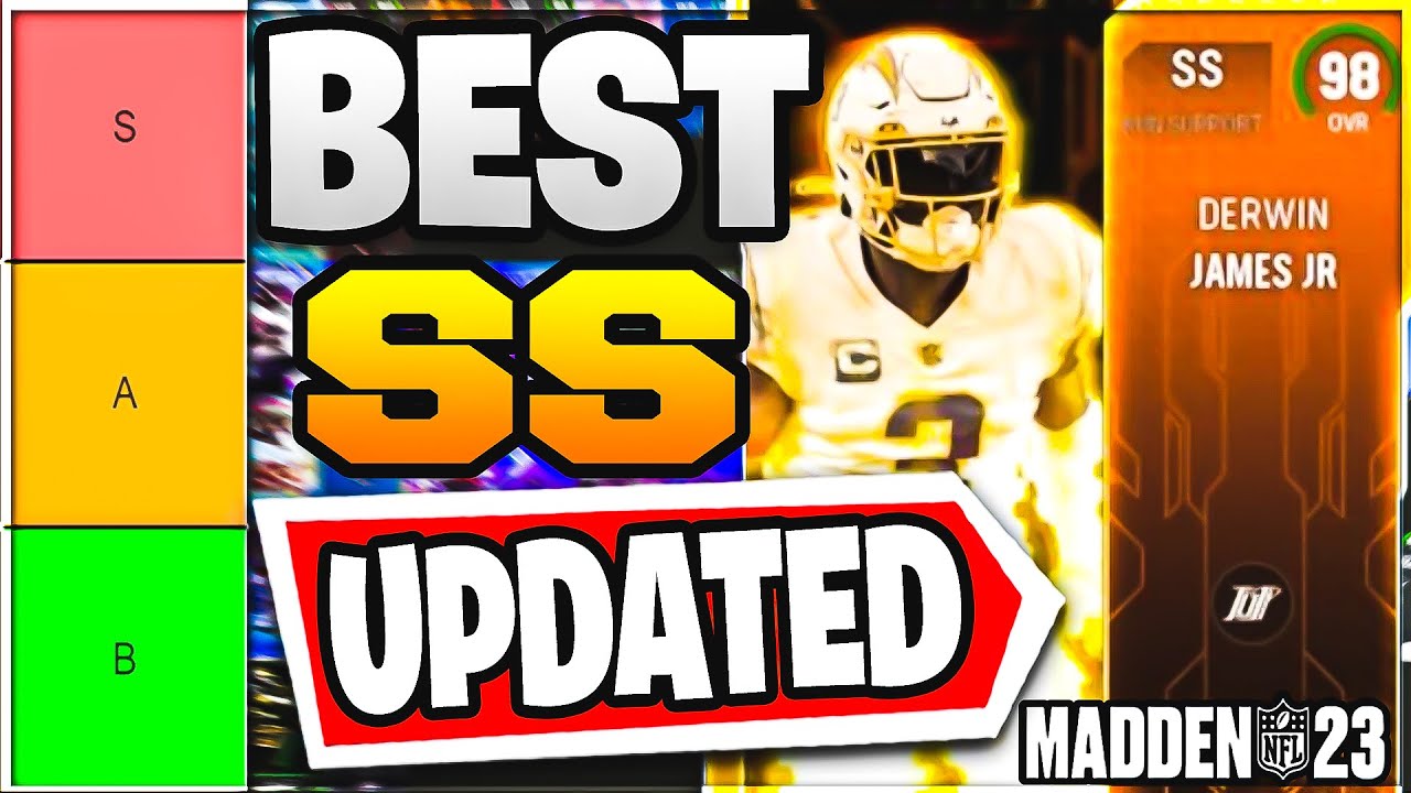 RANKING THE BEST STRONG SAFETIES IN MADDEN 23 ULTIMATE TEAM (BEST SS MADDEN 23)