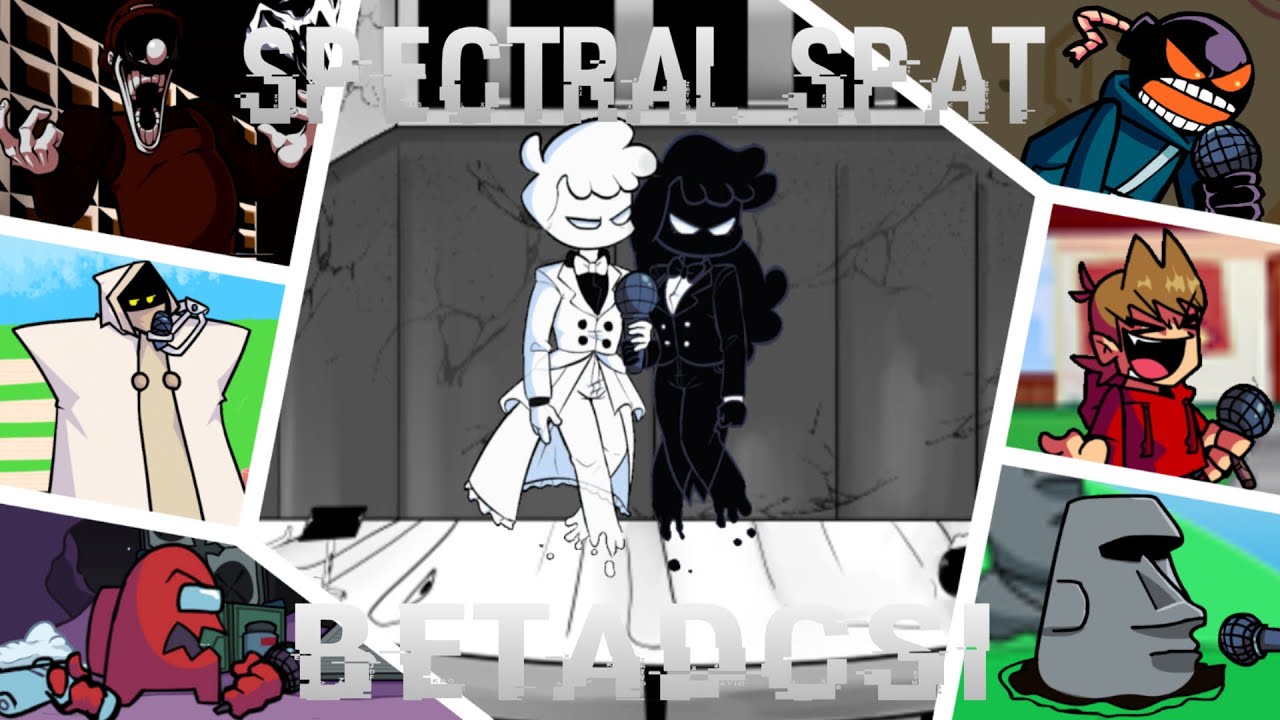FNF Spectral Spat but every turn a different character sings it
