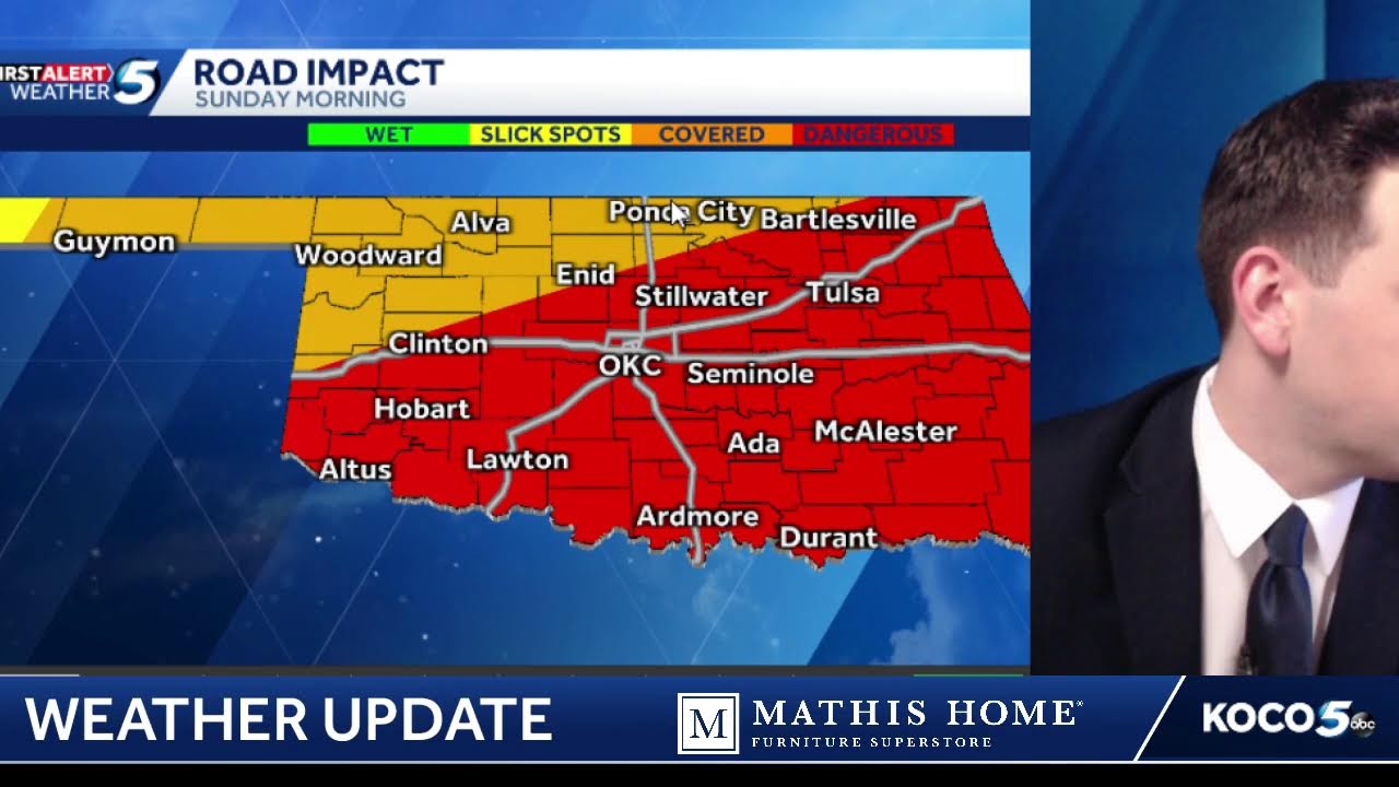 Oklahoma Winter Storm Radar Update