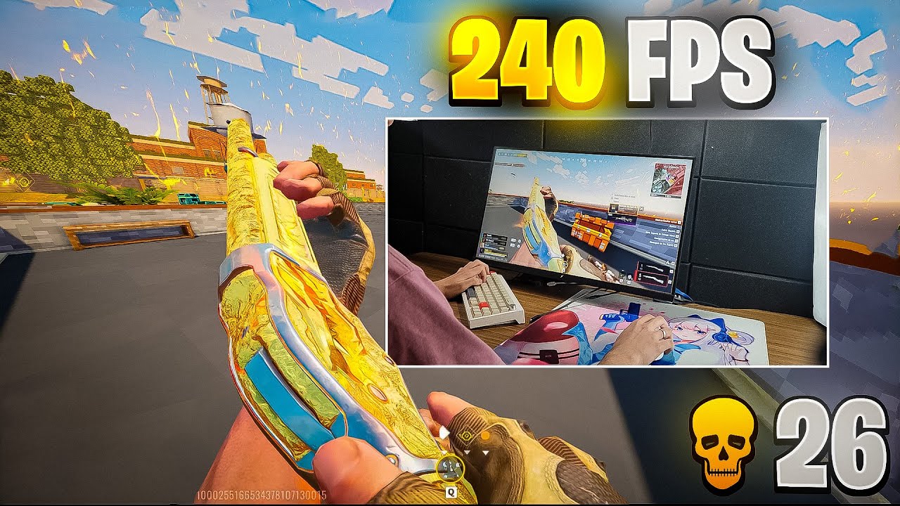 MOBILADOR JOGANDO NO PC A 240 FPS! BLOOD STRIKE 4K