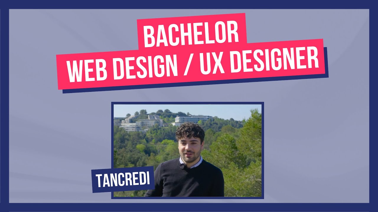 T&eacute;moignage de Tancredi - Bachelor Web Design / UX Design &agrave; l'iSCOD