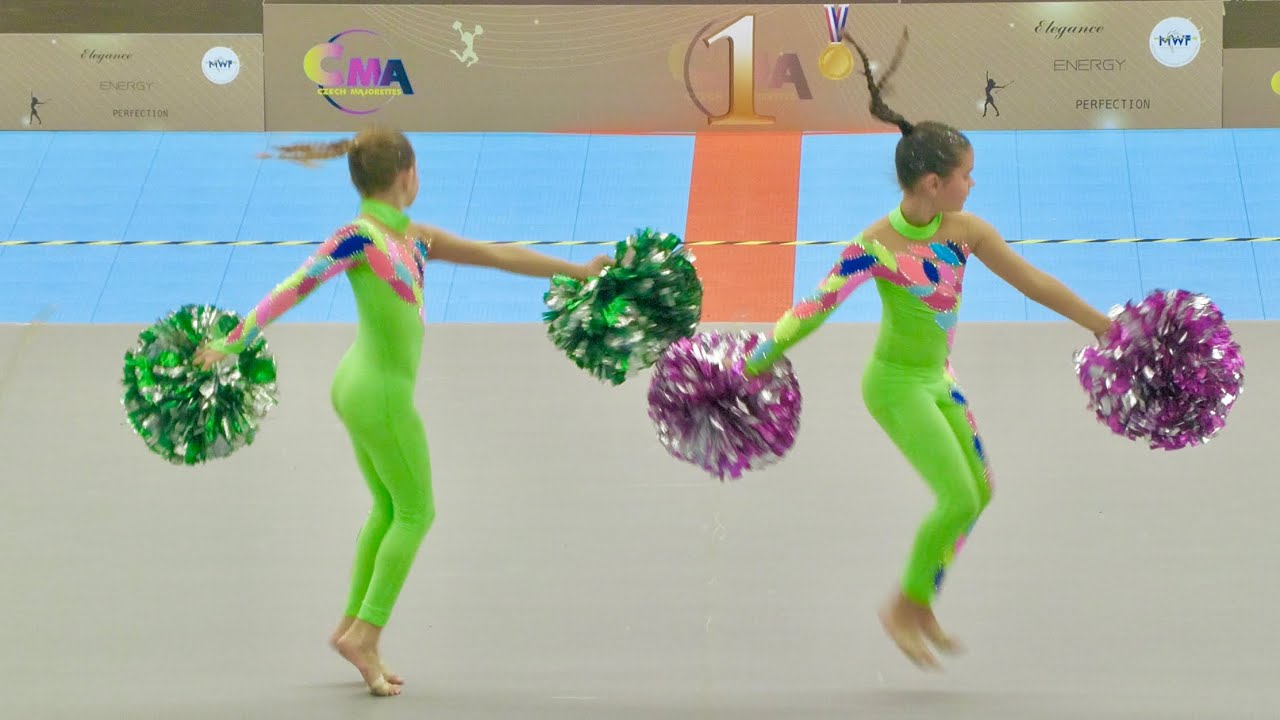 Majorettes *SZUŠ-LiveArt! Jeseník* / POM DUO / Hradec Kralove 2025 |