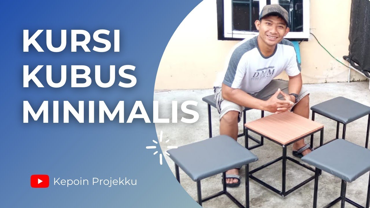 CARA MEMBUAT KURSI KUBUS MINIMALIS 5 IN 1