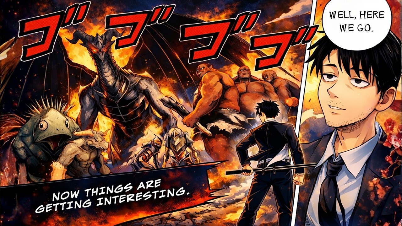 A Nobody Office Worker Reveals God-Tier Sword Skills On Livestream - Manga Recap
