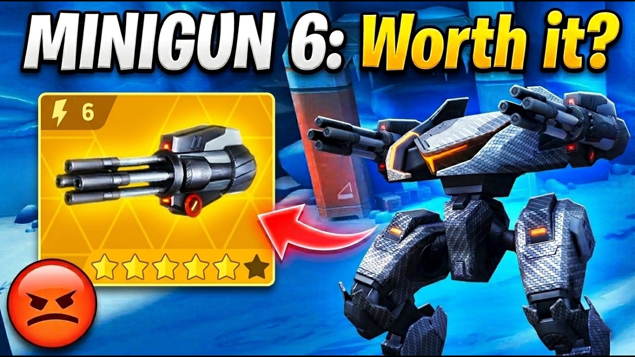 I got Minigun 6 on my Stalker 😱 Is it worth it? - Crate Rush