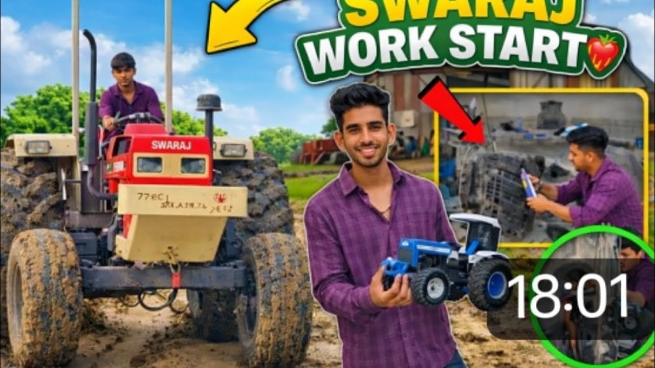 Finally swaraj में काम स्टार्ट हो गया 