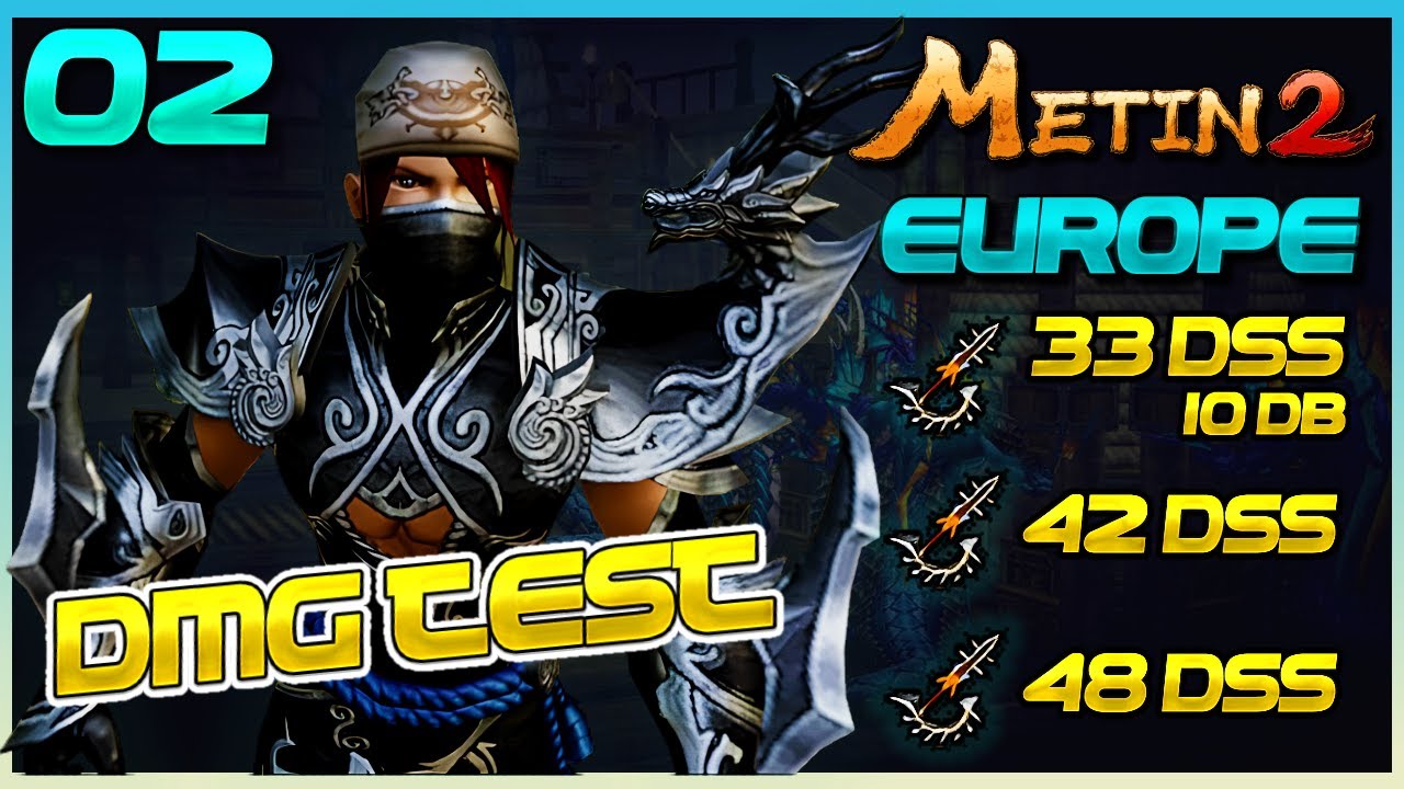 HYDRA DMG TEST mit 3x Zodiakdolch+9 (33dss/42dss/48dss) | Metin2 Europe [#02]