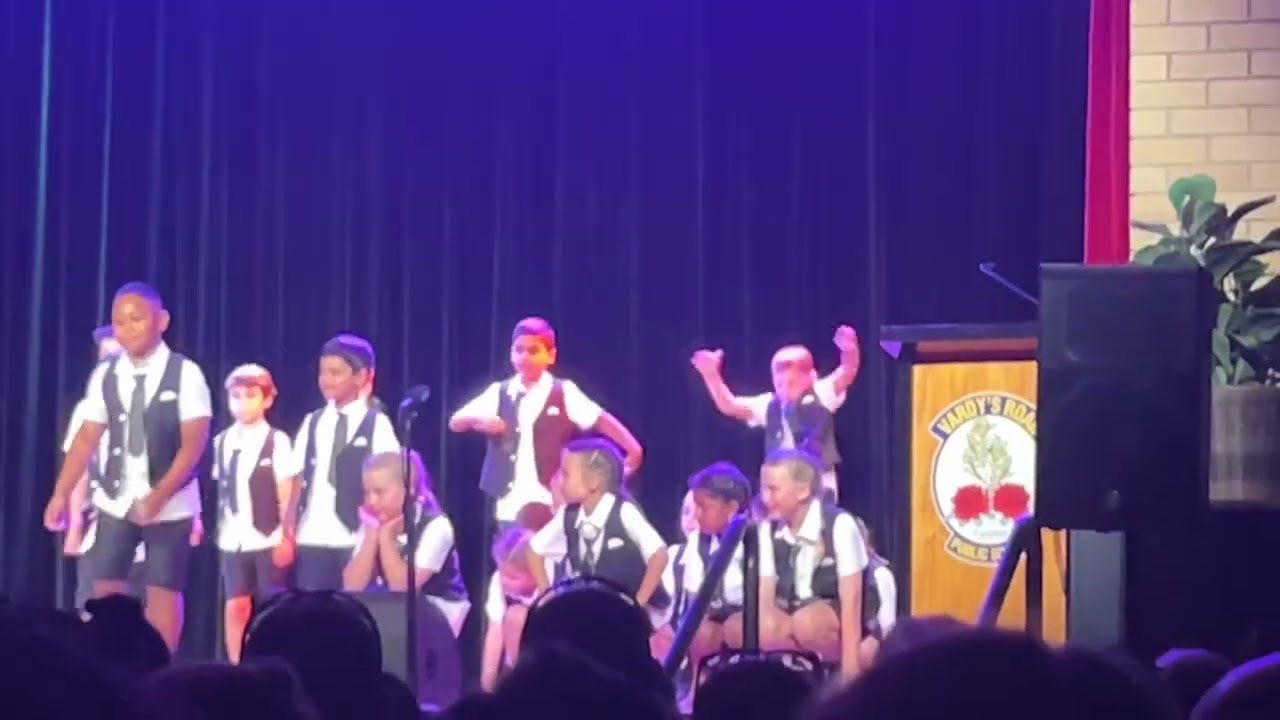 Men in black stage performance #schoolperformance #liveinpresent #thankyougod