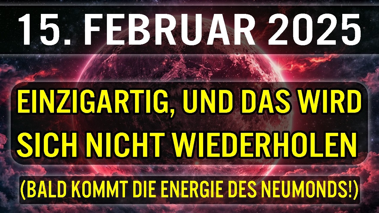 ACHTUNG! EINZIGARTIGER WANDELSZYKLUS! SELTENE PLANETENKONFLIKT BEI NEUMOND AM 15. FEBRUAR!