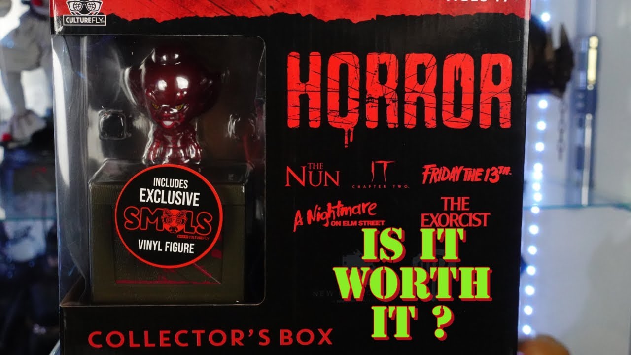Unboxing a New CUlture Fly Horror box!! (It movie, The NUN, The exorcist and more)