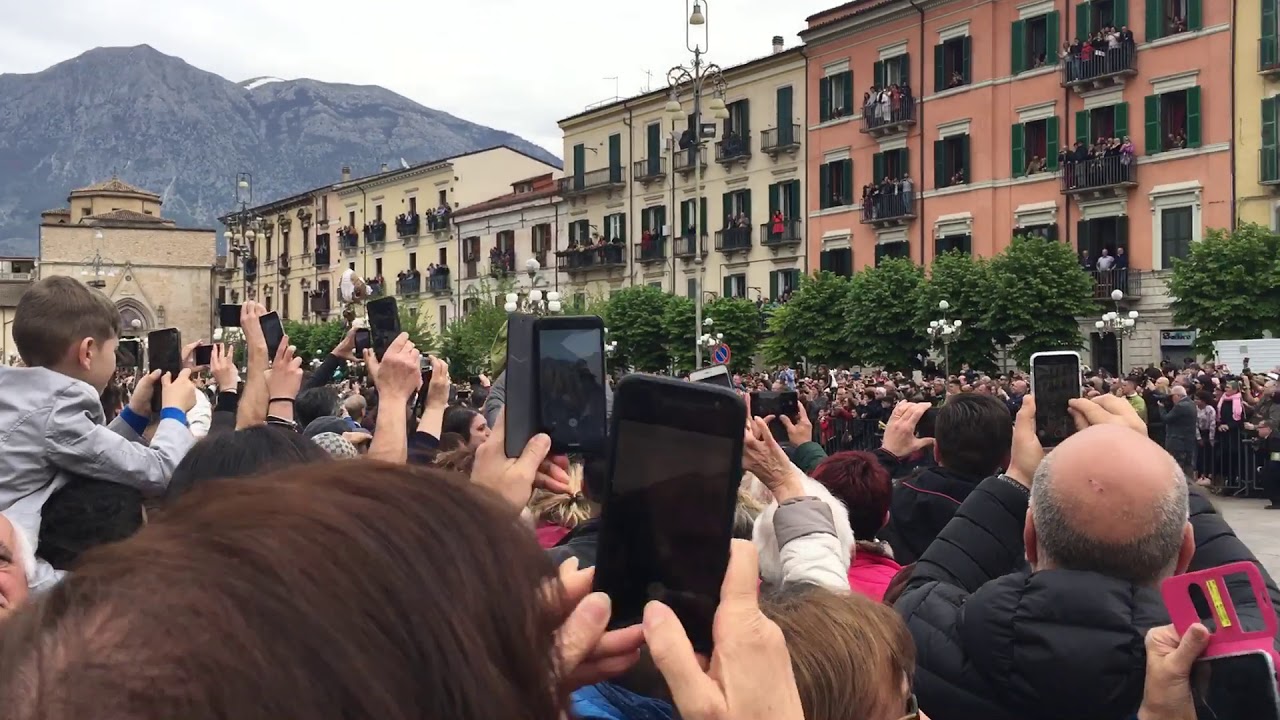 The Running Madonna of Sulmona