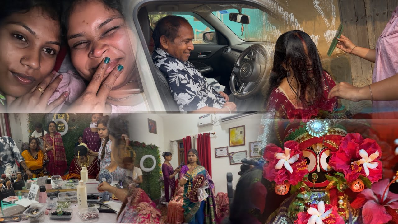 Makeup କରିବାକୁ ଦିଦି ଗଲେ ସାଲେପୁର |ଆଜି ସ୍ଟୁଡ଼ିଓ ରେ 11 ଜଣ bride  👰‍♀️