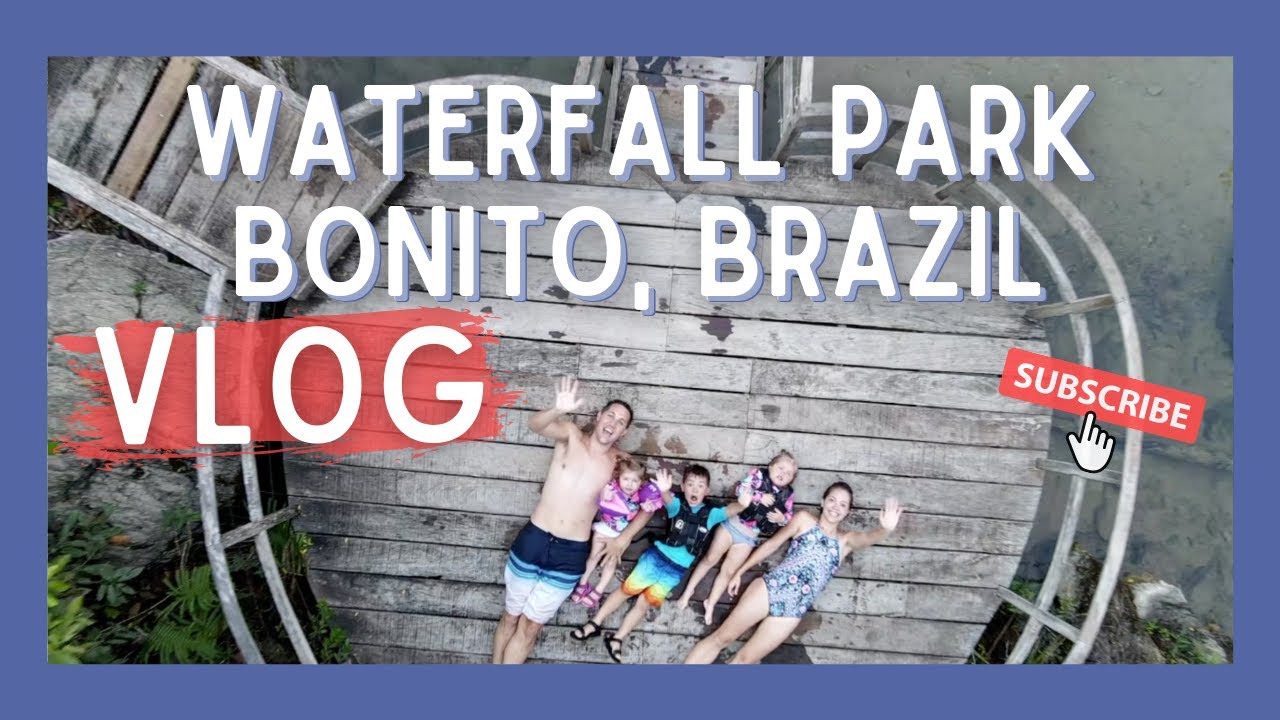 Waterfall Park in Bonito Brazil - Parque Das Cachoeiras