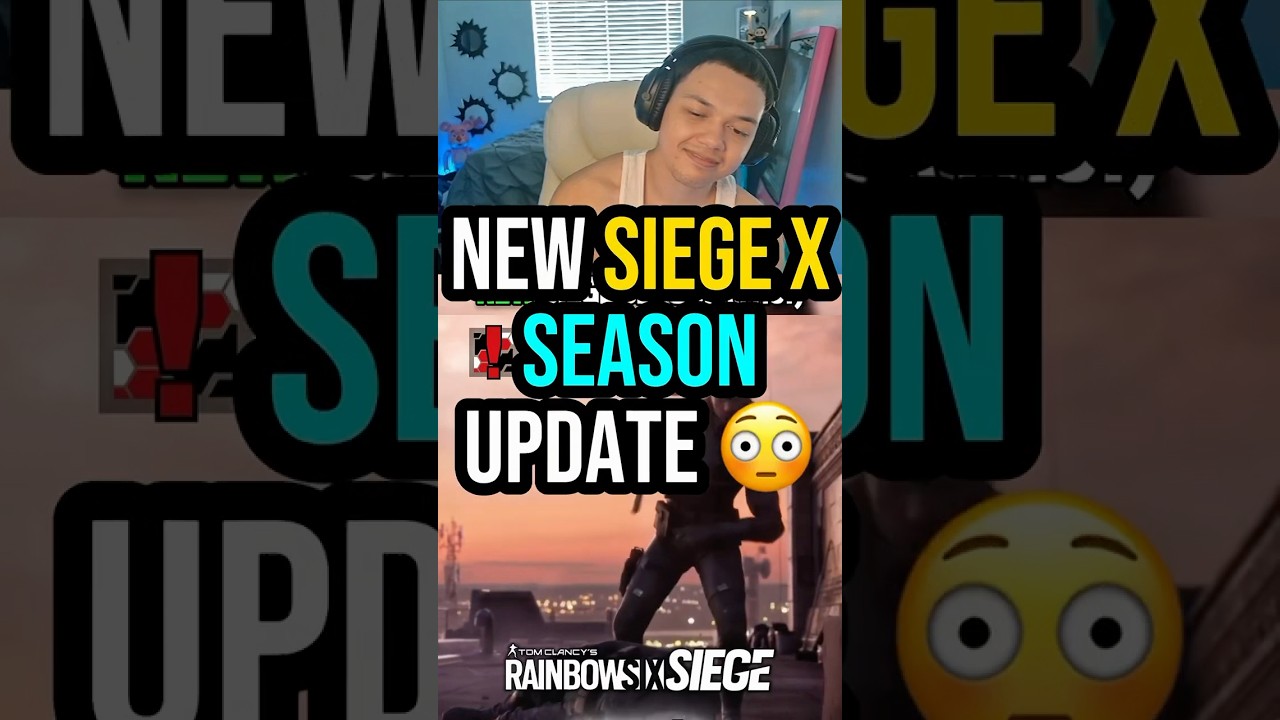 NEW Siege Update (Y11S1) 🤯 #r6 #rainbowsixsiege #r6siege #shorts