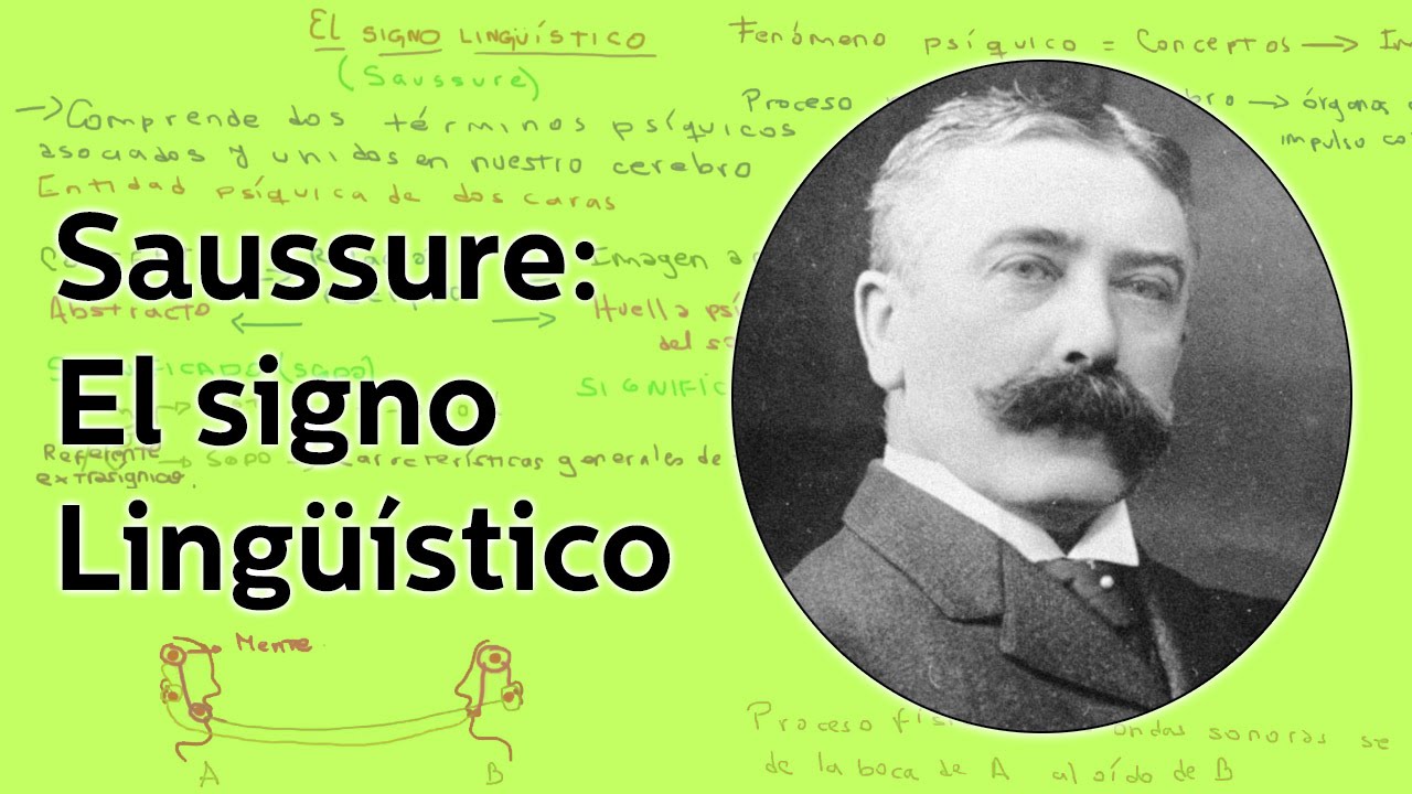 Saussure: El signo lingüístico - Lingüística - Educatina