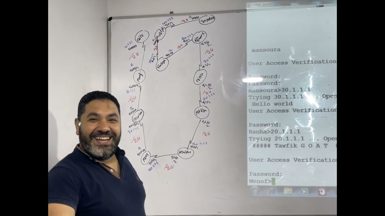 ccna lab3-Dynamic routing-real devices- part 1 of 2