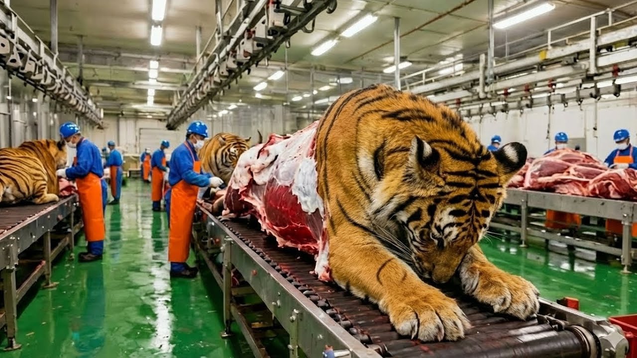 Inside the tiger meat factory: how Bengal tigers became an appetizer for millionaires (full process)