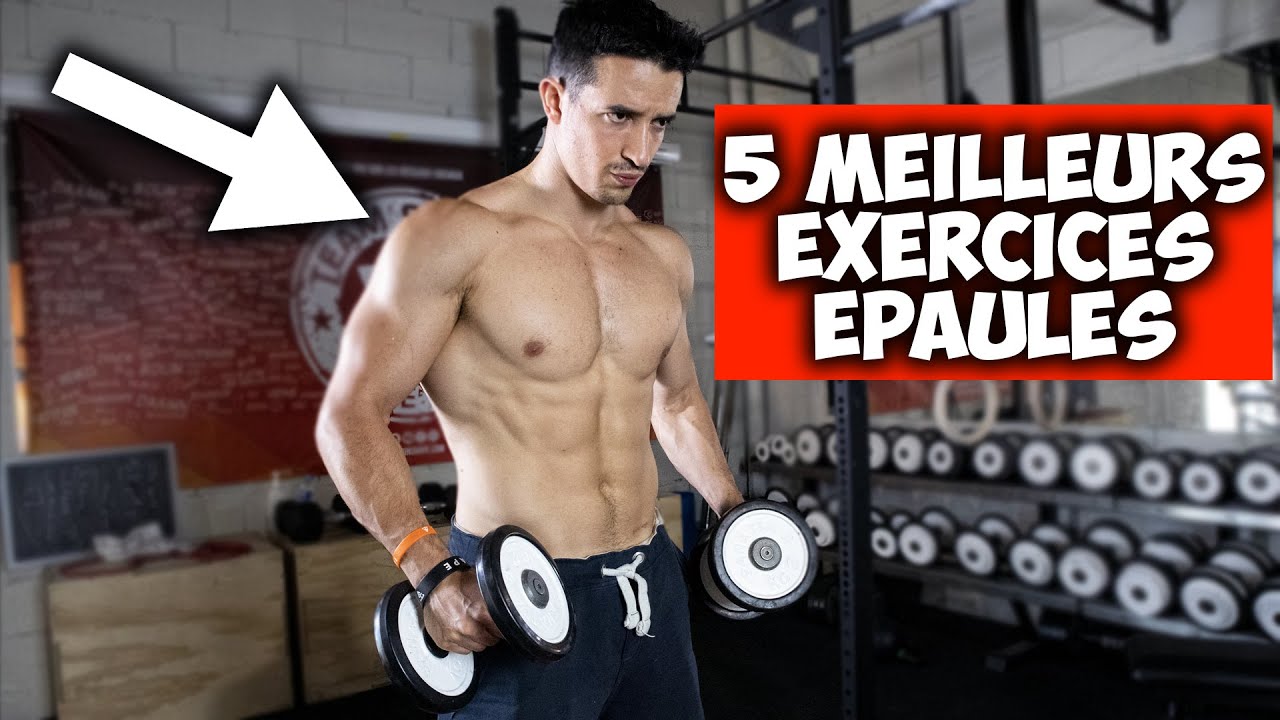 5 meilleurs exercices &eacute;paules !