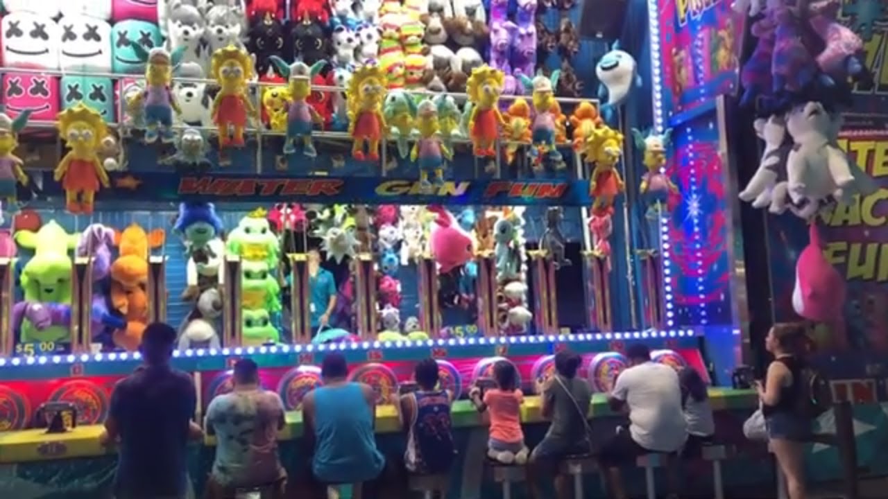 State Fair Water Gun & Basketball Games