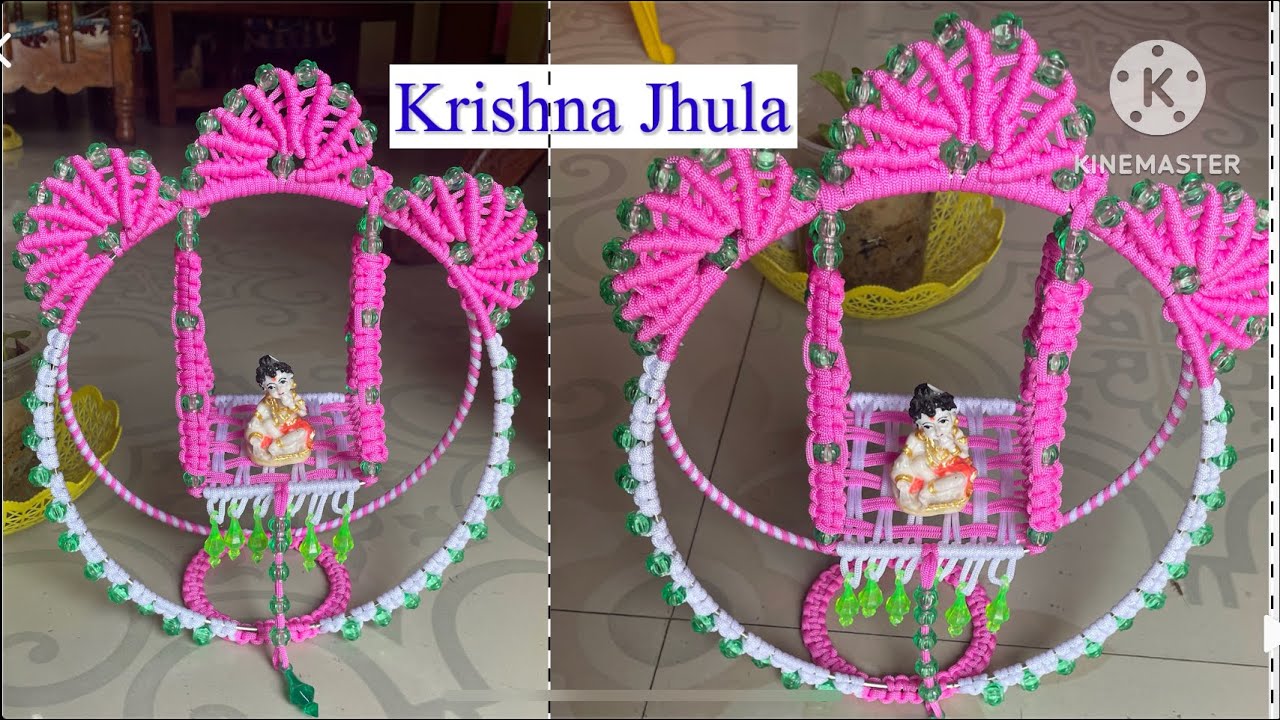 Easy Macrame Krishna Jhula For Begginers