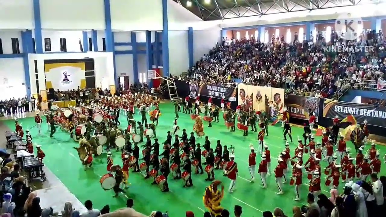 Drumband SMAN 5 Taruna Brawijaya. Open Tournament Madiun Kapolres Cup IX. 19 Mei 2024