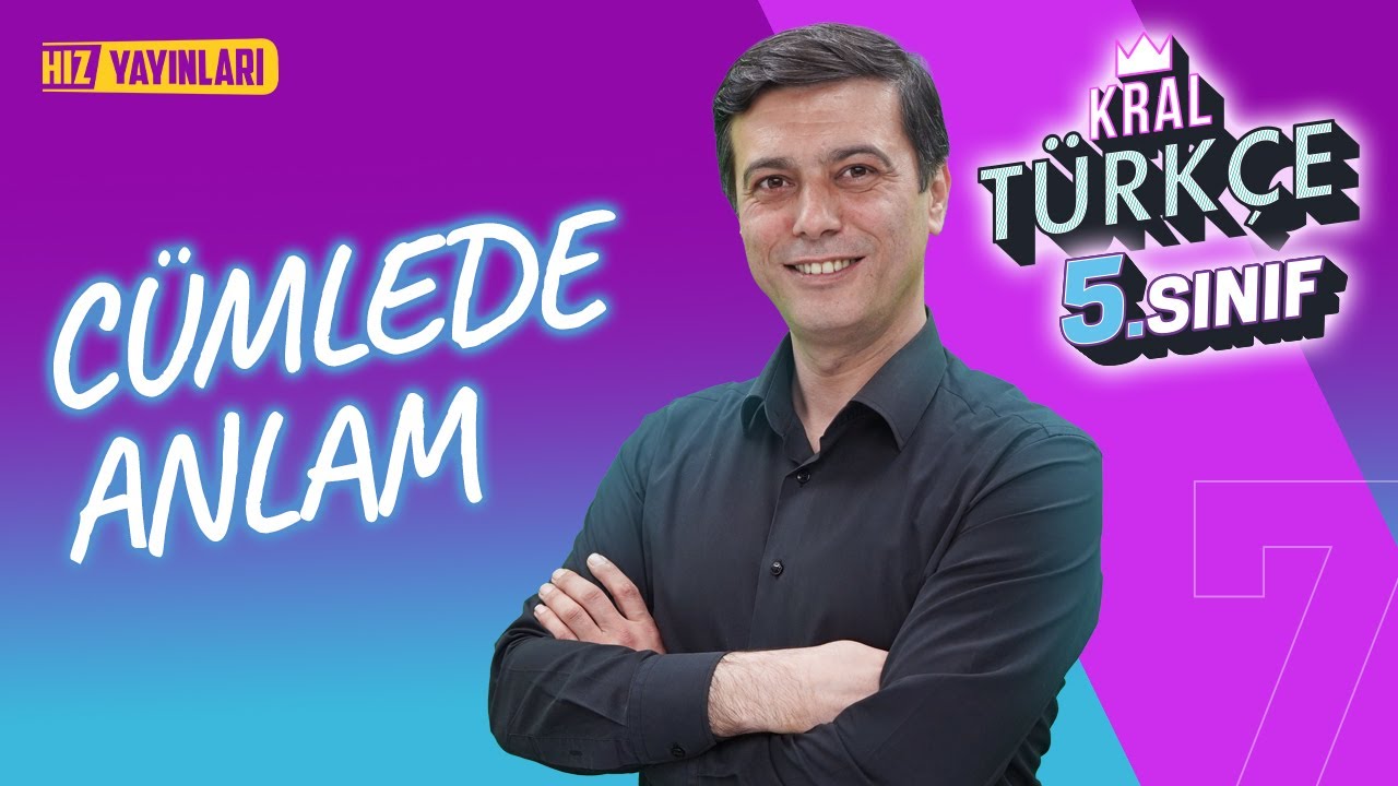 5. Sınıf Türkçe - Cümlede Anlam - (2024 - 2025)