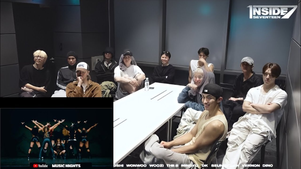 Seventeen Reaction to Lisa 'futw' performance (Fan-made 💜)