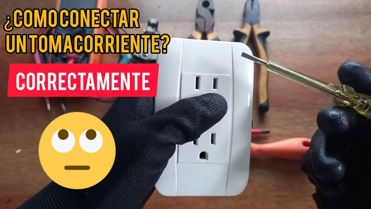Como Conectar y Polarizar  un Tomacorriente CORRECTAMENTE ✅ (Correcta Polarización)