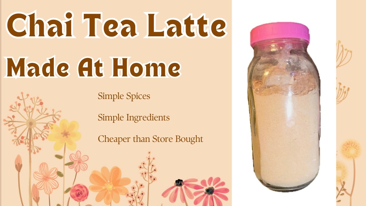 Make Your Own Chai Tea Latte Mix At Home | Budget-Friendly & Cozy | RV Cooking