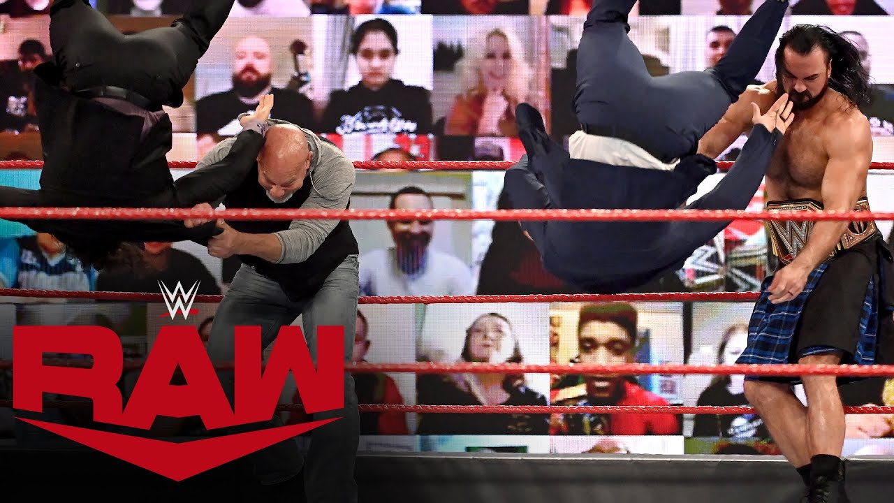 Дрю Макинтайр и Голдберг расправляются с Мизом и Джоном Моррисоном: Raw, 25 января 2021 г.
