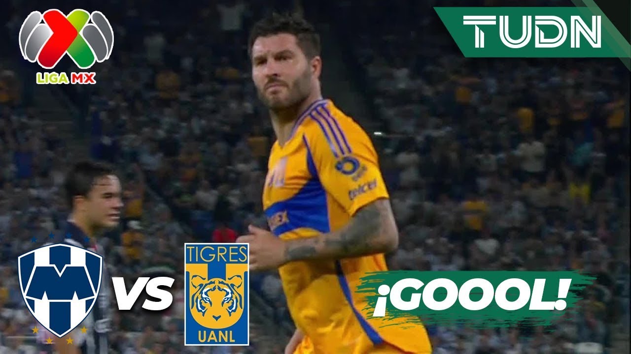 ¡EL DE SIEMPRE! Gol de Gignac vía penal | Monterrey 3-2 Tigres | Liga Mx -AP2024 - J12 | TUDN