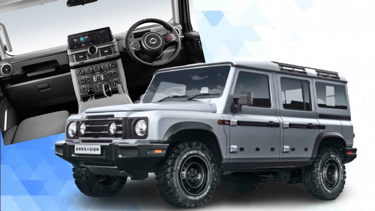 2022 Ineos Grenadier 4x4 - Off Road SUV Interior Revealed