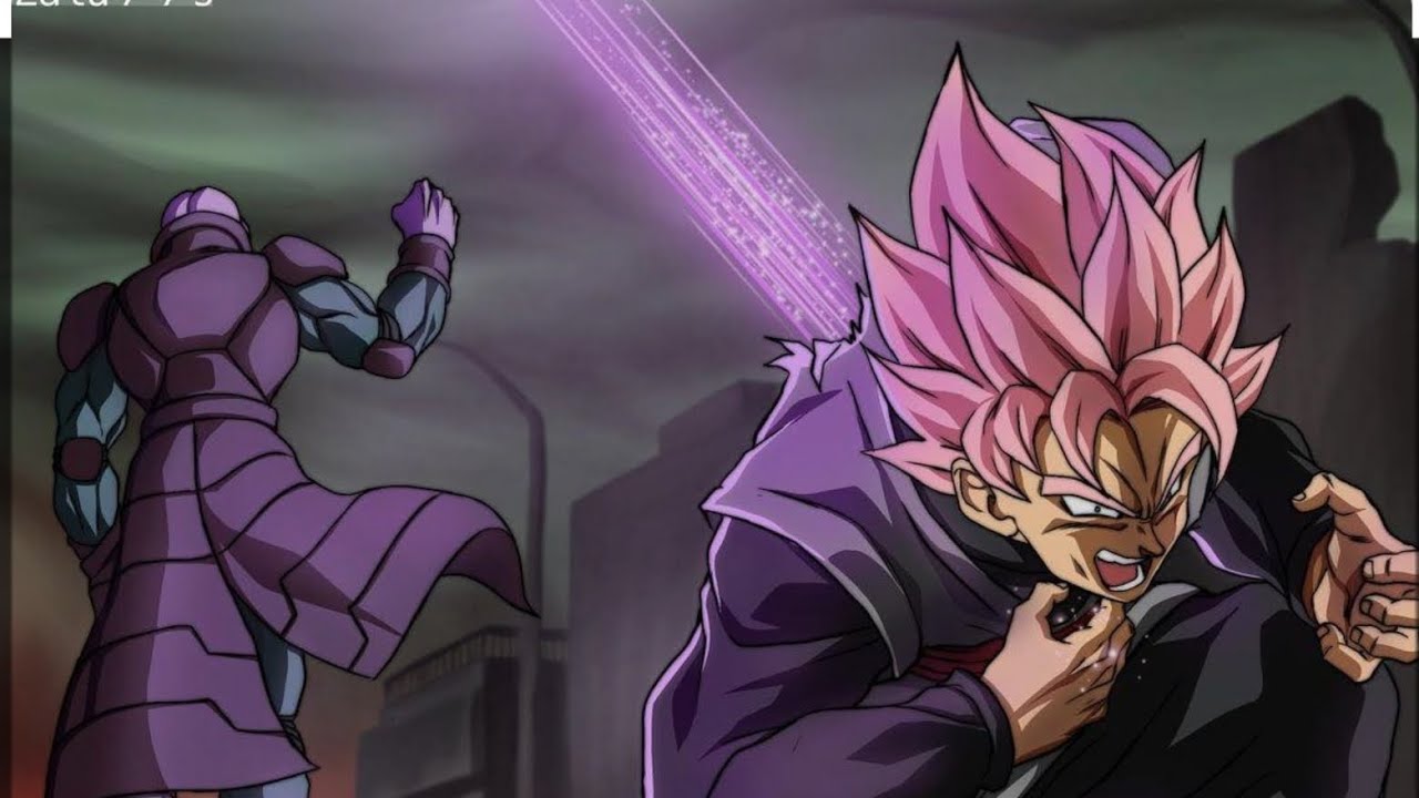 Goku black Rose  vs Hit 