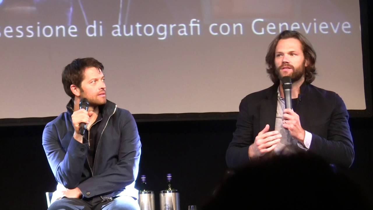 Jus in Bello 2016 - Jared  and Misha  about the Audition of the Bees :-D (very funny)