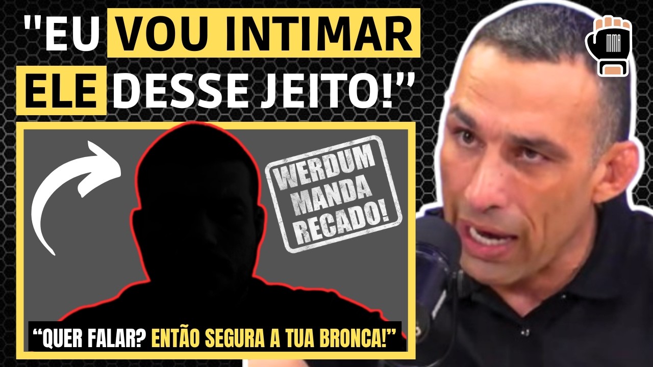 WERDUM PERDE A PACIÊNCIA E PARTE PRA CIMA DE CRÍTICO!