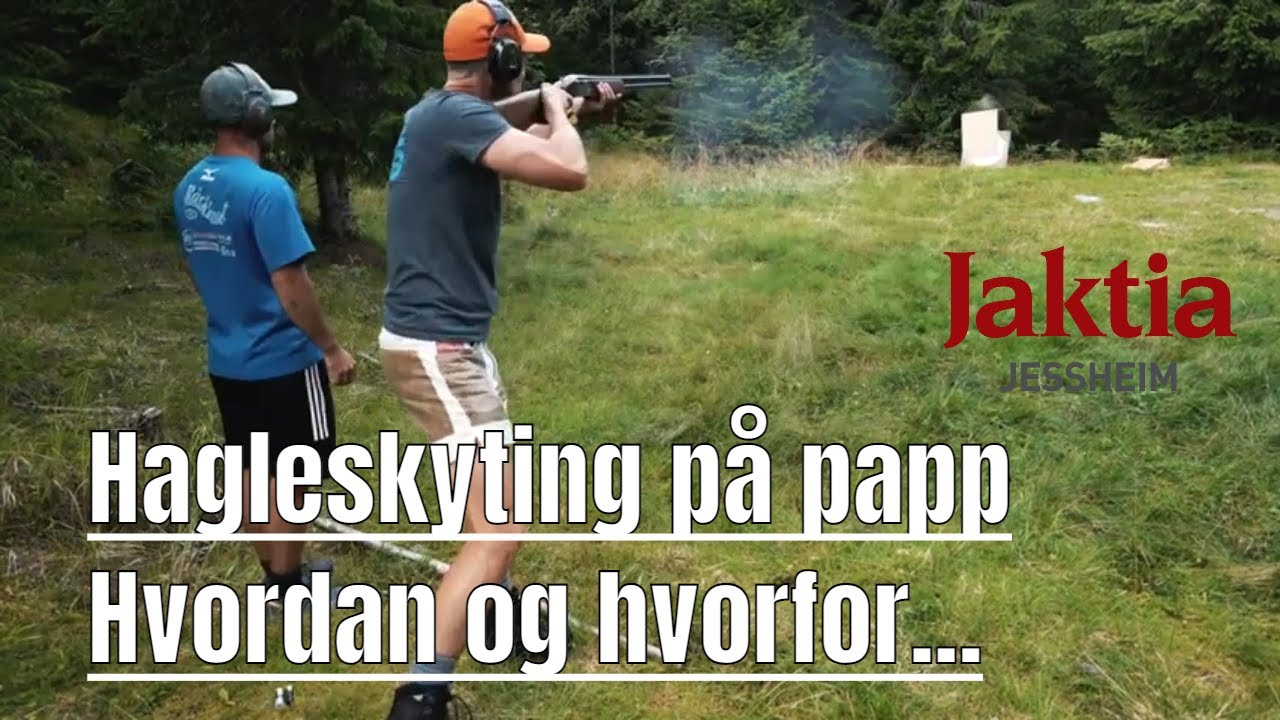 Hagleskyting på papp. Enkle tips til nybegynneren!