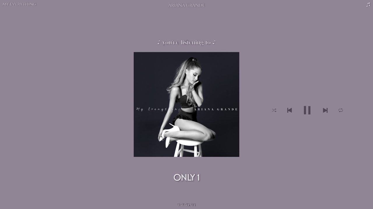 ariana grande - only 1 (slowed + reverb)