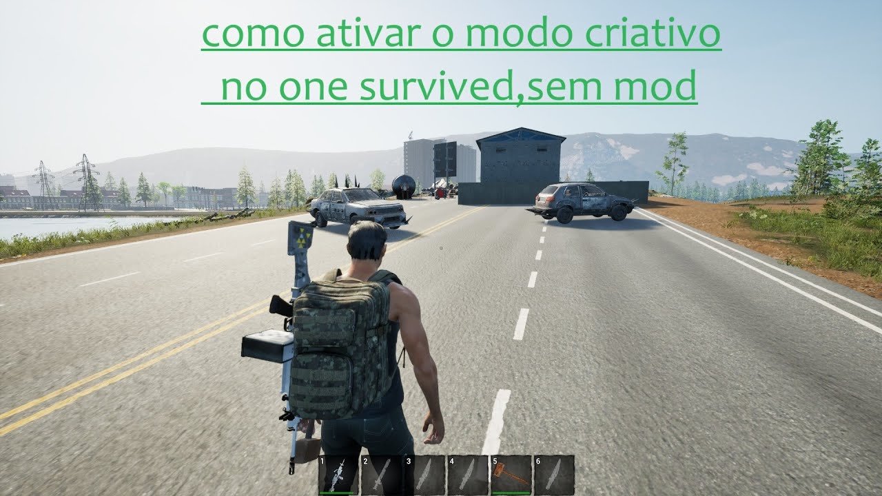 COMO CONSTRUIR QUALQUER ESTRUTURA E ATIVAR O MODO CRIATIVO.(NO ONE SURVIVED)