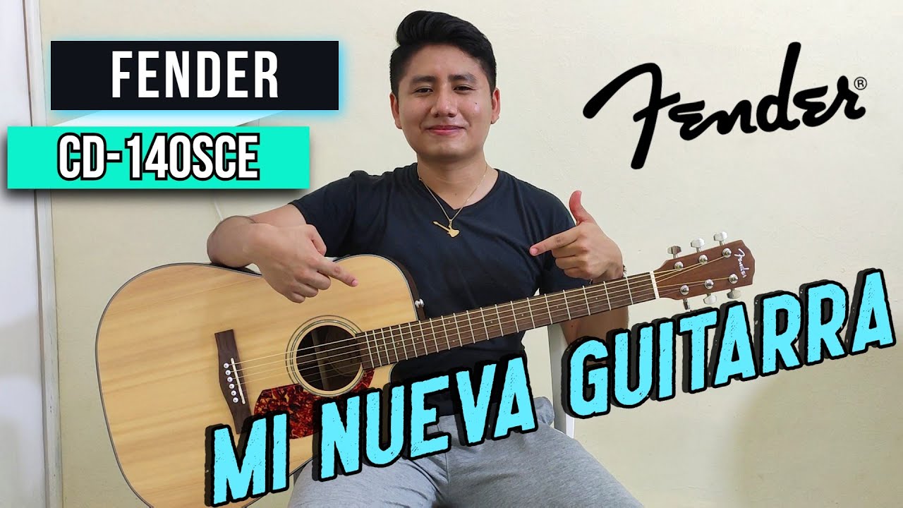 FENDER CD-140SCE - REVIEW🎸 ¿LA MEJOR EN SU PRECIO?💲 NUEVA GUITARRA PARA EL CANAL