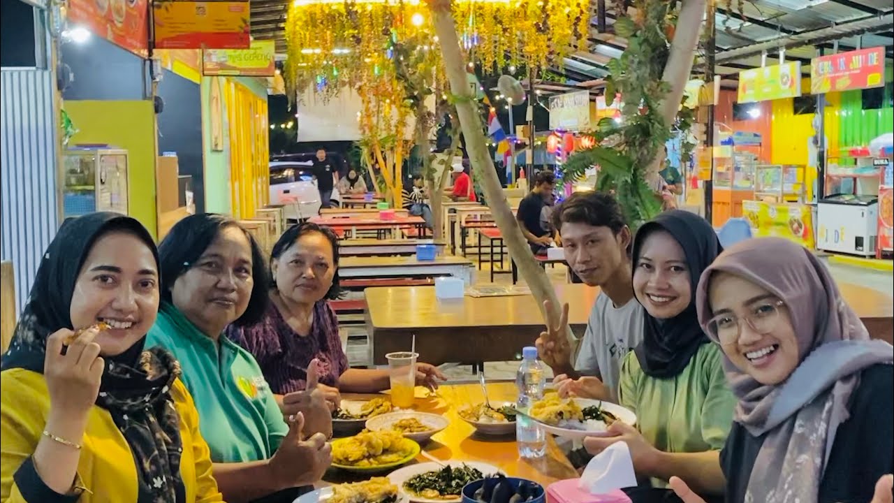 WARUNG SEPI RAME YO DISYUKURI…KEBERSAMAAN BUKA PUASA BARENG TENANT DIPUJASERA PELANGI CEPU