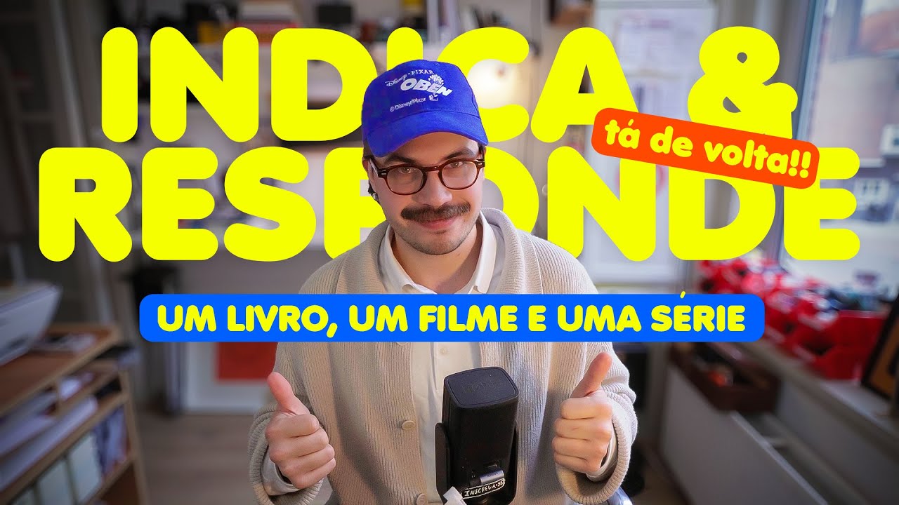 3 dicas DIFERENTONAS pra assistir, ler e escutar | Indica & Responde