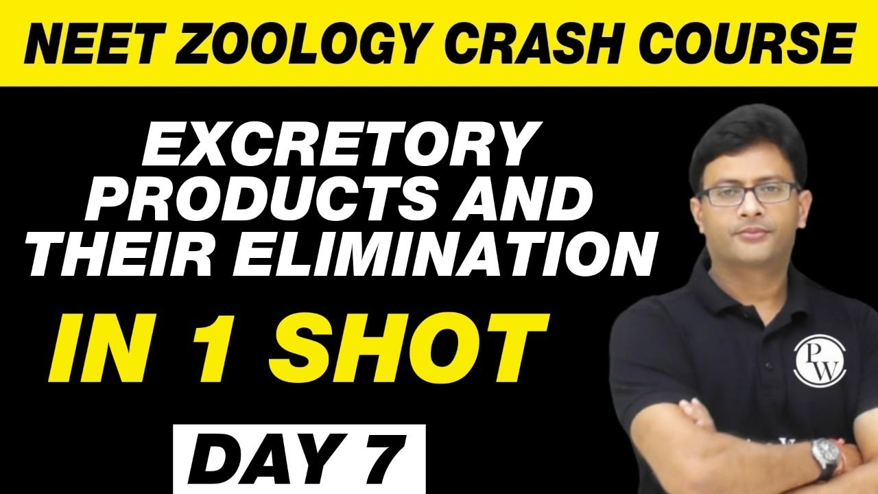 Excretory Products And Their Elimination in 1 Shot - All Concepts, Tricks & PYQs | Class 11 | NEET