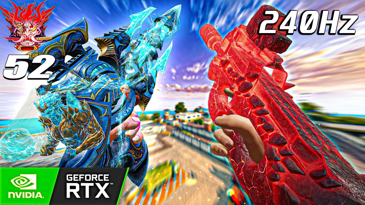 BLOOD STRIKE - 52 KILLS SOLOS -  P90 MOLTEN CORE + AUG RIPTIDE - ULTRA GRAPHICS RTX 5090!!!