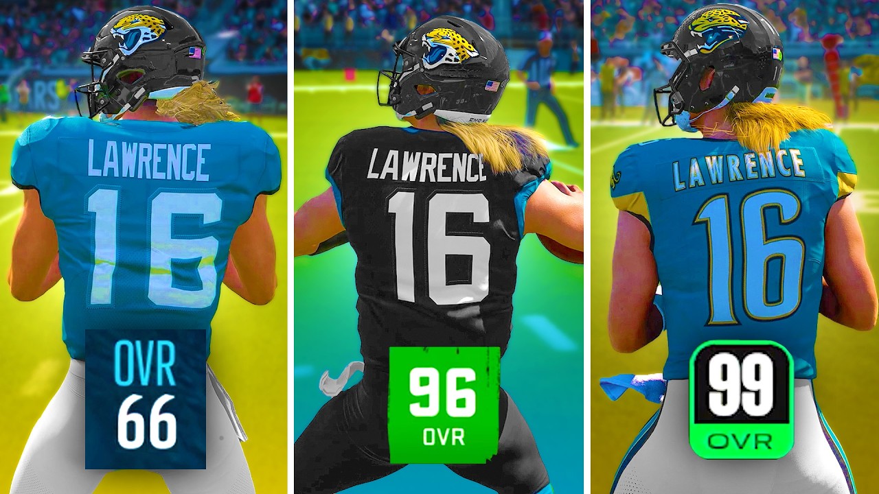 Забиваем тачдауны за Тревора Лоуренса во всех частях Madden!
